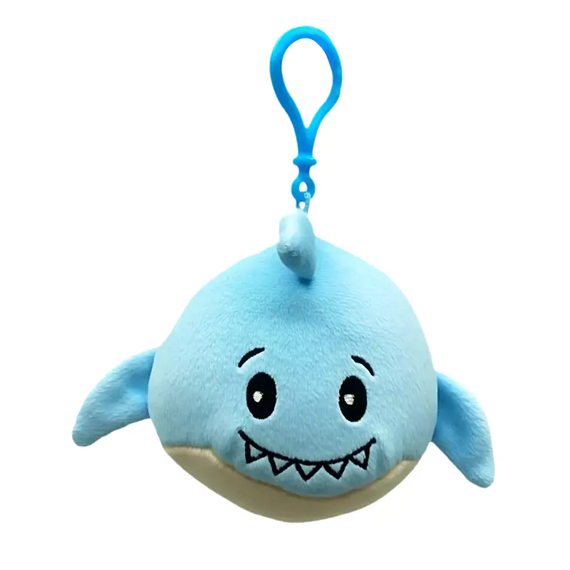 Rantai Kunci Plush Blue Lovely Shark